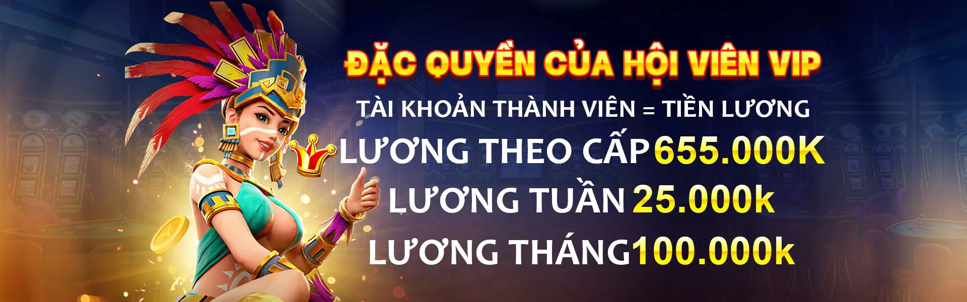 Sân vận động lớn với đèn sáng rực rỡ và logo code okvip